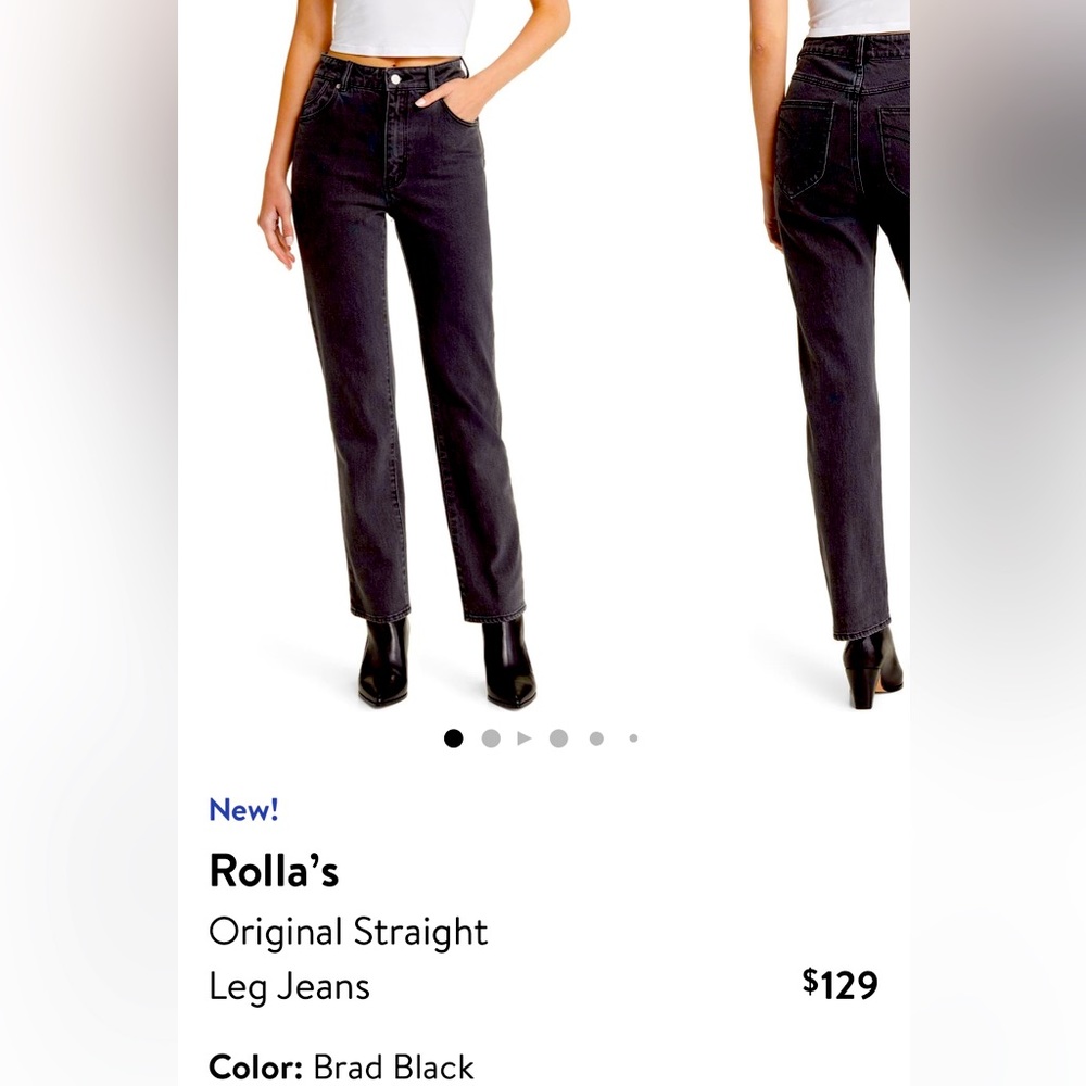 COPY - Rolla’s classic straight jeans